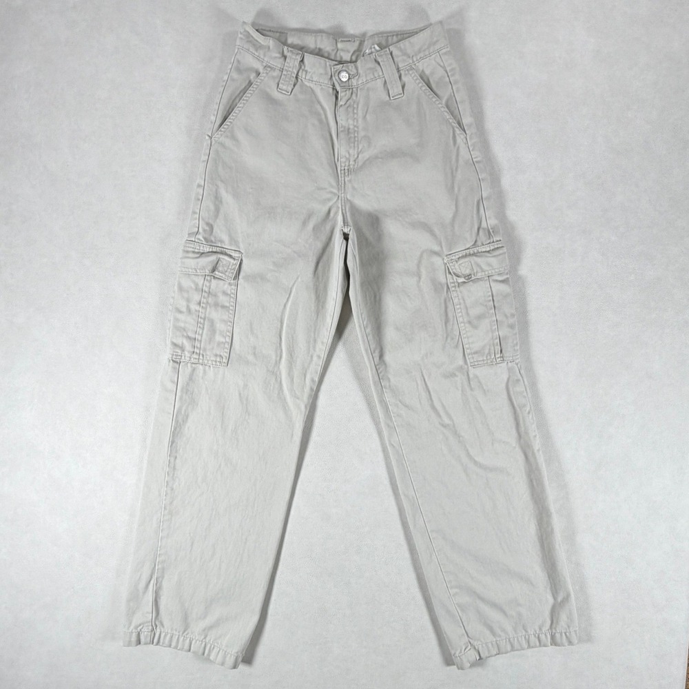 Levi Strauss & Co L2 Khakis Cargo Pants Straight Leg Utility Womens 5 Med 26x30